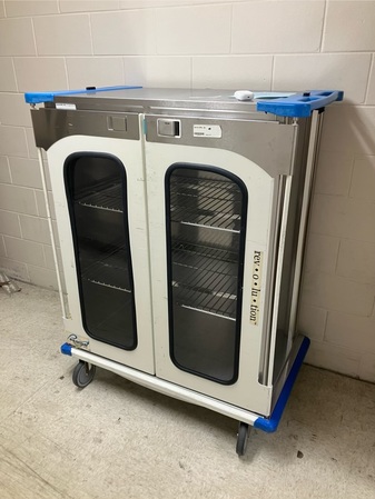 Stainless Steel Carts and Stands Pedigo Revolution Case Cart