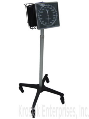 Patient Monitoring BP Tycos Sphygmomanometer on wheels