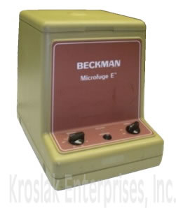 Laboratory Equipment Centrifuges Beckman Microfuge E Centrifuge