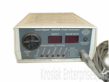 Patient Monitoring Pulse Oximeters Biochem 1040A Pulse Oximeter