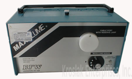 Other Equipment Endoscopy Laproscopy BFW Maxillume 150-1 Light Source