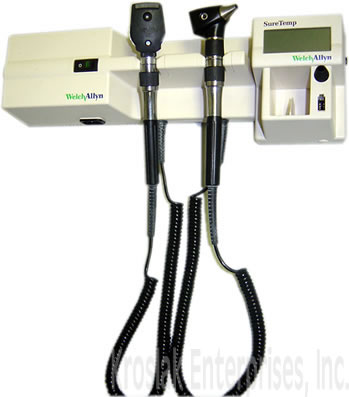 Patient Monitoring Oto Ophthalmoscopes Welch Allyn 767 Series Oto Opthalmoscope with Sure Temp Thermometer