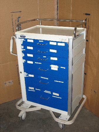 Operating Room  Armstrong Crash Cart - Blue