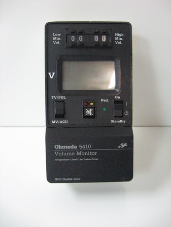Patient Monitoring Monitors Ohmeda 5410 Volume Monitor
