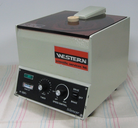 Laboratory Equipment Centrifuges Western H-25 FI Silencer Centrifuge