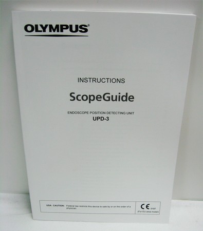 Other Equipment Miscellaneous Olympus UPD-3 Endoscope Position Detecting Unit Manual