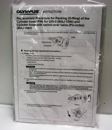 Other Equipment Miscellaneous Olympus MAJ-1985 Instruction Manual