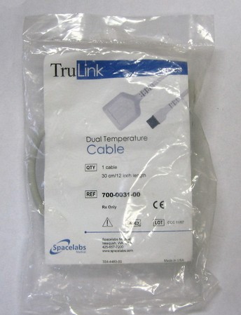 Other Equipment Miscellaneous Spacelabs Trulink Series Dual Temperature Cable