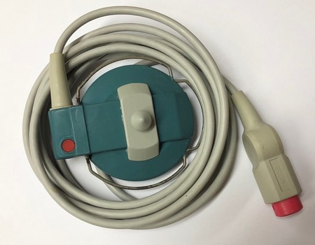 Patient Monitoring  Philips M1356 Fetal Monitor Ultrasound Transducer