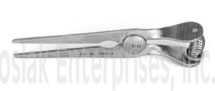 Surgical Instruments Clamps Glover Bulldog Clamps - Straight - 2.7cm