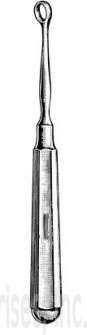 Surgical Instruments Forceps Piffard Dermal Curette - Oval - Length 5 1/2