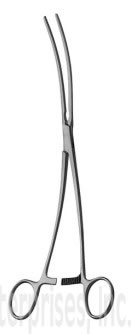 Surgical Instruments Clamps DeBAKEY Aortic Aneurysm Clamp - Length:11 3/4
