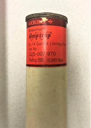 Gould Shawmut, 225-007-970, CL-14 Current Limiting Fuse