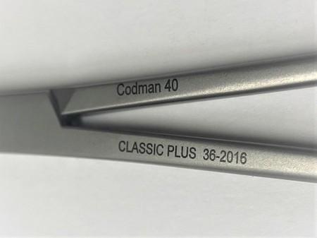 Codman Classic Plus, 36-2016, Mayo-Hegar Needle Holder