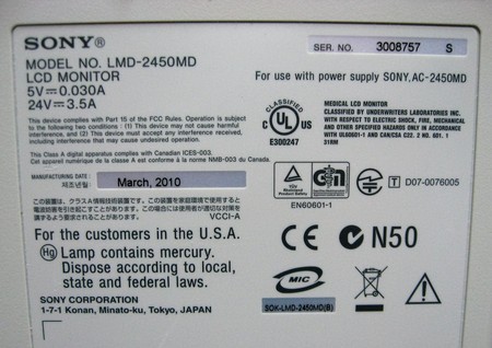 Sony LCD Monitor