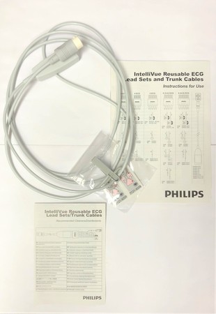 Philips, M1669A, 3 Lead ECG Trunk Cable
