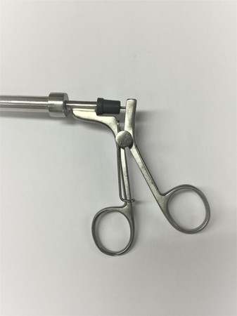 Olympus, A5584, Laparoscopic Left Curve Cup Forceps