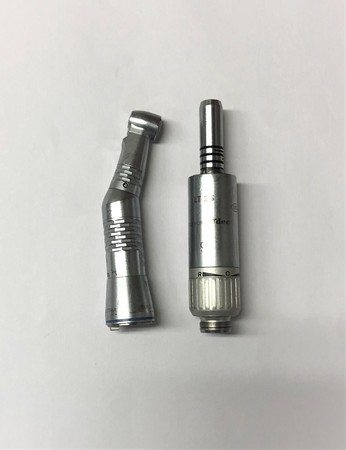 Adec Fiber Optic Dental Handpiece, 956 LT, and Air Motor, LT 25