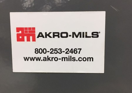 Akro-Mills Mobile Double-Sided Rack