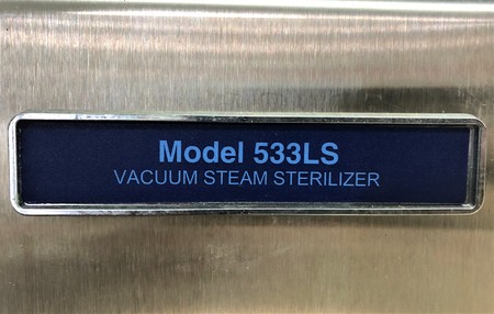 Getinge 533LS Vacuum Steam Sterilizer