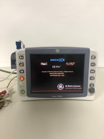 GE Dash 2500, 2038652-001, Patient Monitor