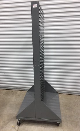 Akro-Mills Mobile Double-Sided Rack