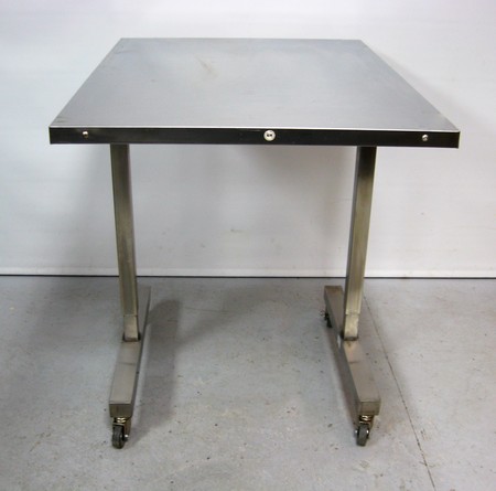 Blickman 7896SS-O Adjustable Height Instrument Table