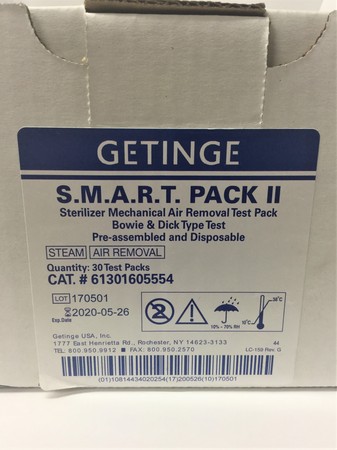 Getinge Assured, 61301605554, S.M.A.R.T. Pack II (Box of 30)