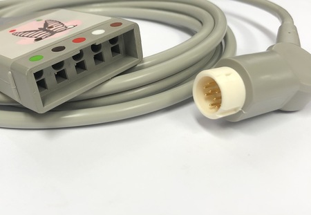 Philips, M1520A, 5 Lead ECG Patient Trunk Cable