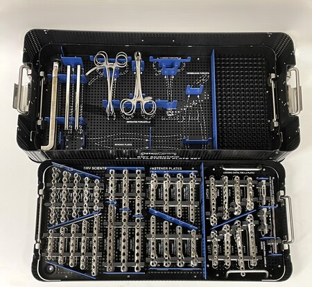 SMV Scientific Fastener Plate Set