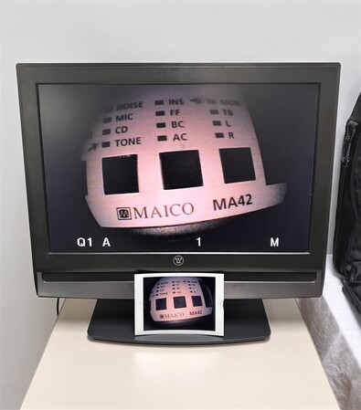 MedRx Otoscope and MAICO Audiometer