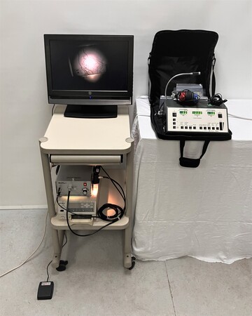 MedRx Otoscope and MAICO Audiometer