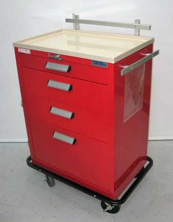 Other Equipment Cabinets and Carts Blue Bell Biomedical Crash Cart