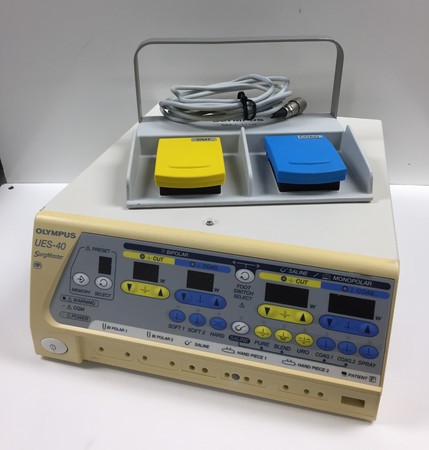 Operating Room ESU Coagulators Olympus Surgmaster UES-40 Electrosurgical Unit