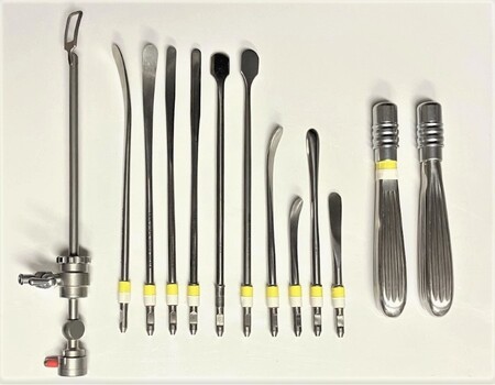 Surgical Instruments  Karl Storz Endobrow Set 