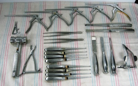 Surgical Instruments  Cervical Spinal Instrument Set