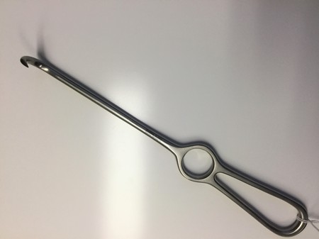 Surgical Instruments Curettes Elevators W. Lorenz Zygoma Hook Elevator, Sharp