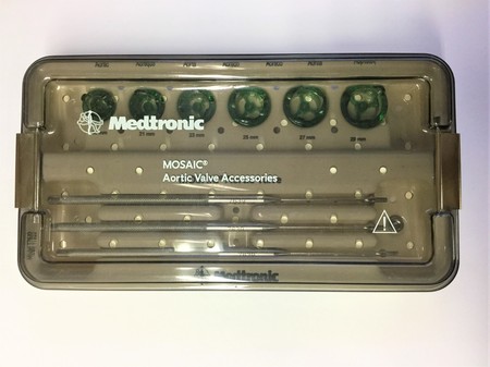 Surgical Instruments  Medtronic, T7620, Mosaic Aortic Valve Accessories Tray