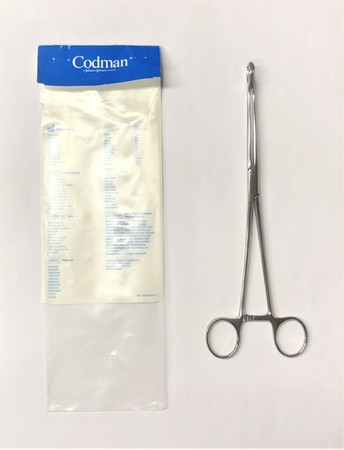 Surgical Instruments Forceps Codman Classic, 39-4039, Sponge Forceps