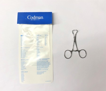 Operating Room  Codman Classic, 39-4033, Backhaus Towel Clamp