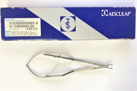 Surgical Instruments Forceps Aesculap, FE512T, Vario Applying Forceps