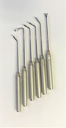 Surgical Instruments Curettes Elevators Storz, N-2750, Coakley Antrum Curette Set of 6