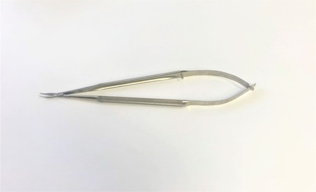 Surgical Instruments Needle Holders Assi S&T, B-18-8, Curved Needle Holder