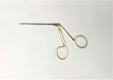 Surgical Instruments Forceps Bausch and Lomb, X-240, Ear Forceps