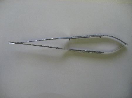 Surgical Instruments  Rhoton Bayonet Scissors