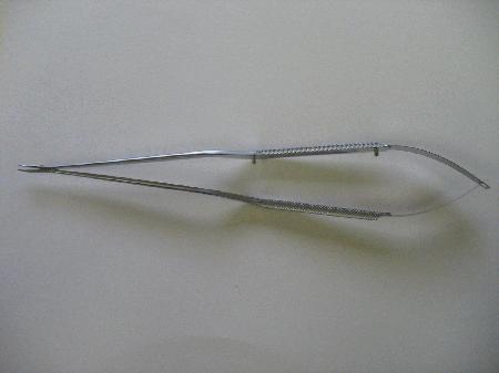 Surgical Instruments Needle Holders Rhoton Bayonet Needle Holders Cvd