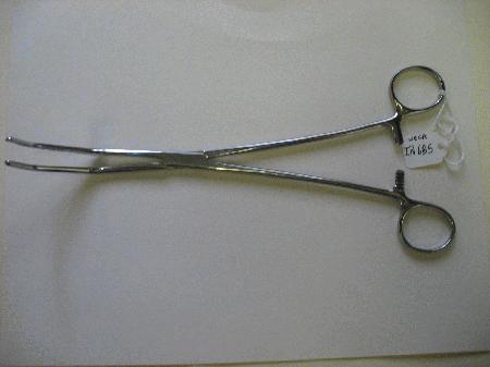 Surgical Instruments Clamps Aortic Straight Handle Clamp