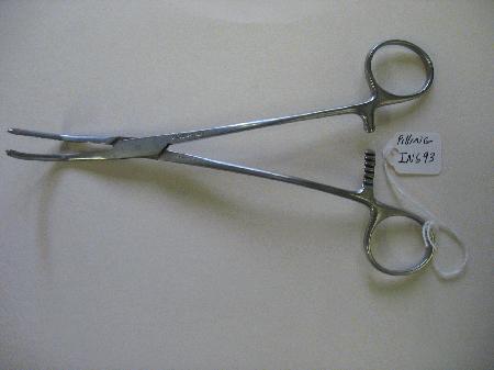 Surgical Instruments Clamps Cooley Ped/Infant 60 Degree Clamp