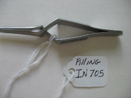 Surgical Instruments Clamps DeBakey Cross-Action 7.5cm Clamp