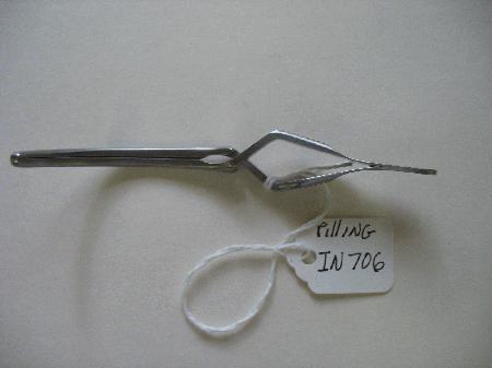Surgical Instruments Clamps DeBakey Cross-Action 10.5cm Clamp